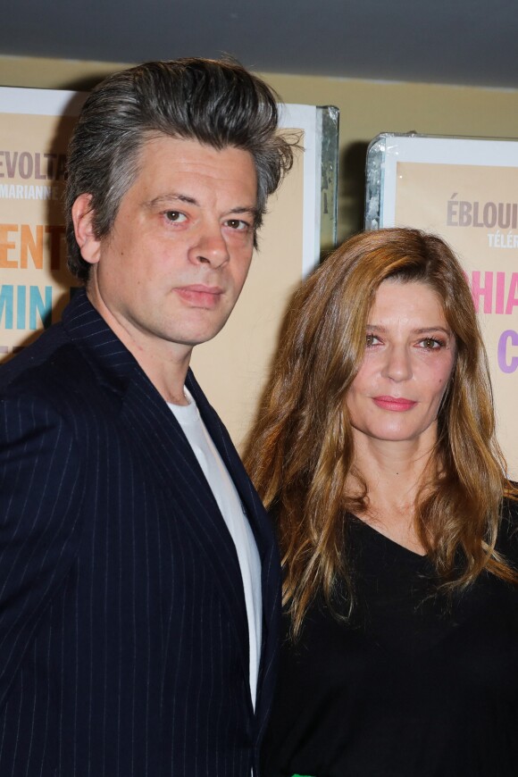 Benjamin Biolay et Chiara Mastroianni à la première du film "Chambre 212", au cinéma UGC Les Halles de Paris. Le 30 septembre 2019. @David Boyer/ABACAPRESS.COM