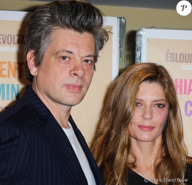 Benjamin Biolay et Chiara Mastroianni à la première du film "Chambre 212", au cinéma UGC Les Halles de Paris. Le 30 septembre 2019. @David Boyer/ABACAPRESS.COM
