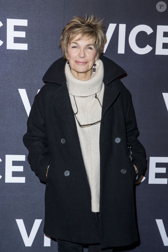 Véronique Jannot lors de la première du film "Vice" à Paris le 7 février 2019. © Olivier Borde / Bestimage