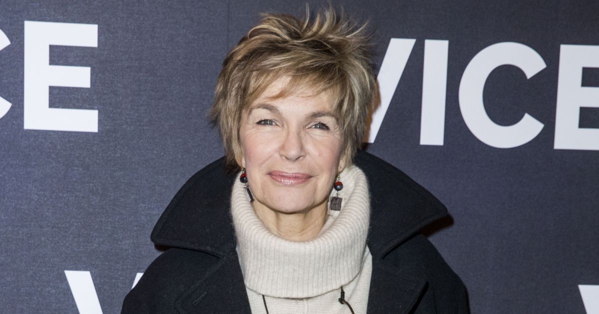 Véronique Jannot lors de la première du film Vice à Paris le 7 février