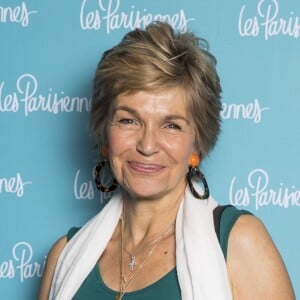 Exclusif - Véronique Jannot au photocall de la première du spectacle "Les Parisiennes" aux Folies Bergères à Paris le 24 mai 2018. © Olivier Borde - Pierre Perusseau/Bestimage