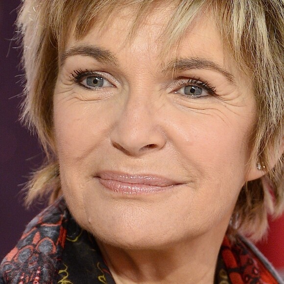 Véronique Jannot - Enregistrement de l'émission "Vivement Dimanche" à Paris, le 25 Novembre 2015.