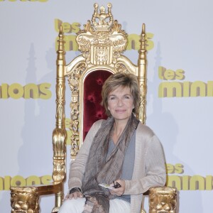 Véronique Jannot - Avant première du film "Les Minions" au Grand Rex à Paris, le 23 juin 2015.