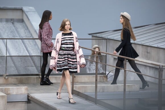 Défilé de mode "Chanel", collection PAP printemps-été 2020 au Grand Palais à Paris. Le 1er octobre 2019
