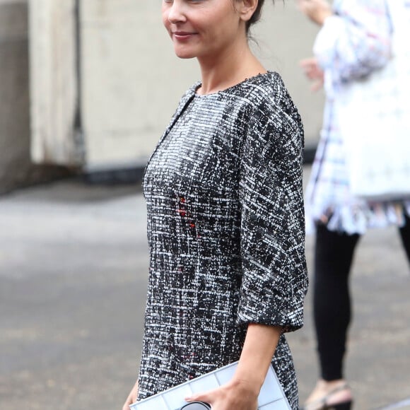 Virginie Ledoyen - Sorties du défilé de mode "Chanel", collection PAP printemps-été 2020 au Grand Palais à Paris. Le 1er octobre 2019 © Michael Baucher / Panoramic / Bestimage