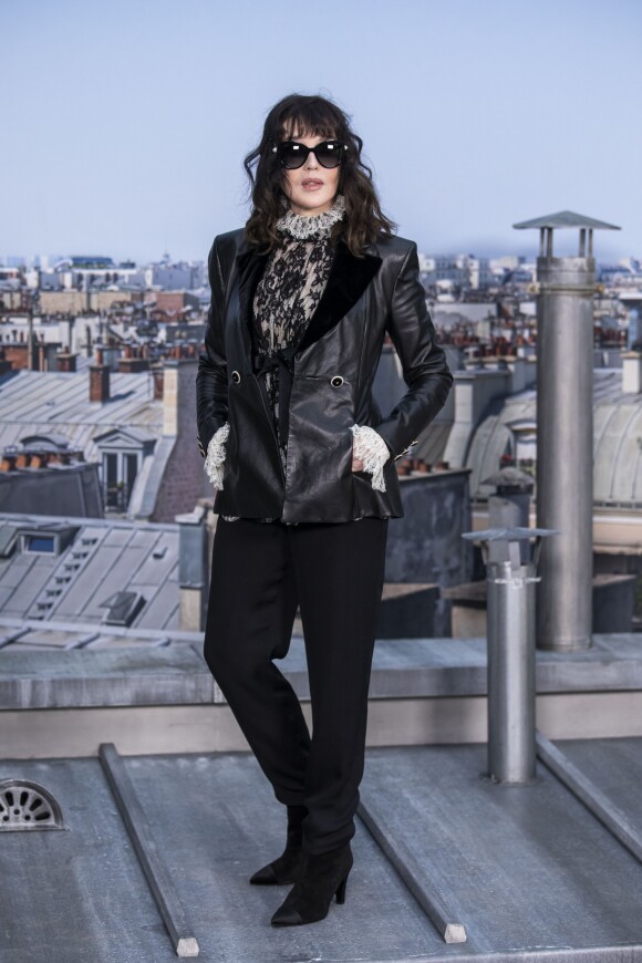 Isabelle Adjani - Photocall du défilé de mode "Chanel", collection PAP printemps-été 2020 au Grand Palais à Paris. Le 1er octobre 2019 © Olivier Borde / Bestimage