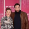 Anne-Elisabeth Blateau et David Mora durant la soirée d'ouverture de la compétition du Canneseries le 7 avril 2018. © Rachid Bellak / Bestimage