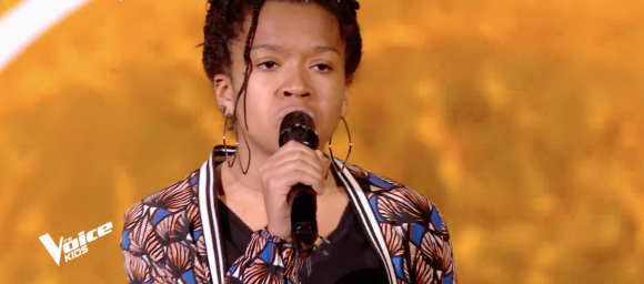 Fannie - "The Voice Kids 2019", le 4 octobre 2019 sur TF1.