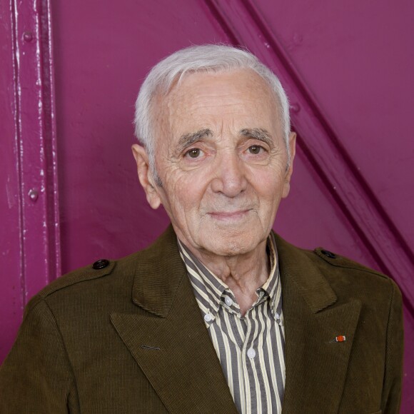 Exclusif -Charles Aznavour - Enregistrement de l'émission "Du côté de Chez Dave" Spéciale Charles Aznavour, qui sera diffusée le 10 mai 2015 sur France 3