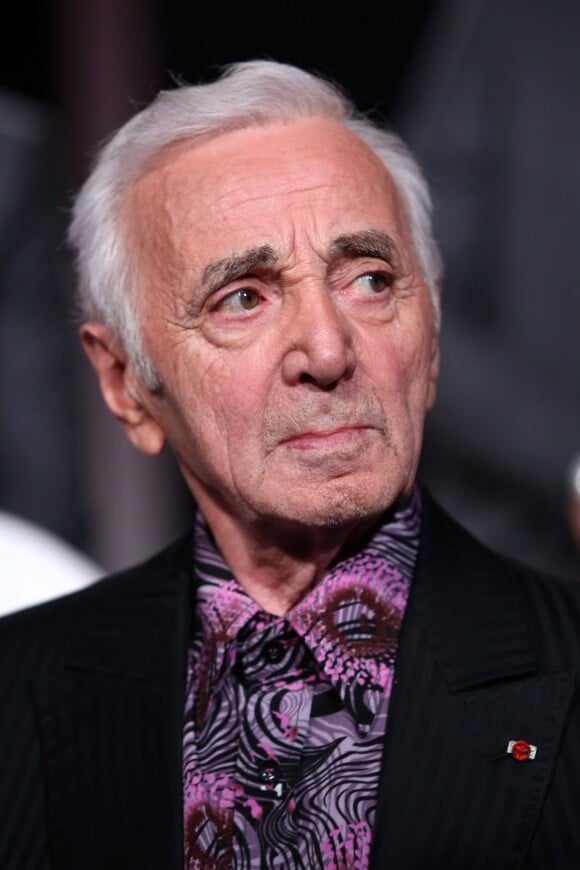 Exclusif - Charles Aznavour - Enregistrement de l'émission "Hier Encore" à l'Olympia, qui sera diffusée en prime time sur France 2 le 17 janvier 2015