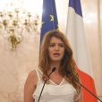 Exclusif - Marlène Schiappa - Remise des prix "Les Héroïnes Extra-ordinaires" à l'hôtel de Lassay à Paris le 20 juin 2018. © Coadic Guirec/Bestimage