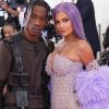 Travis Scott et sa compagne Kylie Jenner - Arrivées des people à la 71ème édition du MET Gala (Met Ball, Costume Institute Benefit) sur le thème "Camp: Notes on Fashion" au Metropolitan Museum of Art à New York, le 6 mai 2019.