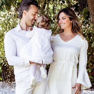 Laetitia Milot et Badri fêtent le premier anniversaire de leur fille Lyana. Le 14 mai 2019.