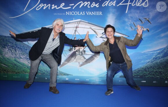 Christian Moullec à l'avant-première du film "Donne-moi des Ailes" au cinéma UGC Normandie à Paris, le 6 octobre 2019. © Denis Guignebourg/Bestimage