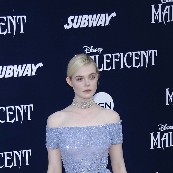 Elle Fanning - Première du film Maleficient à Los Angeles, le 29 mai 2014.