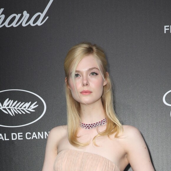 Elle Fanning - Photocall de la soirée du trophée Chopard lors du 72ème Festival International du Film de Cannes le 20 mai 2019. © Olivier Borde/Bestimage