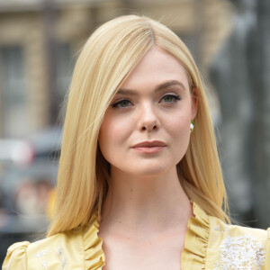 Elle Fanning - Arrivées au défilé de mode Prêt-à-Porter automne-hiver 2019/2020 "Miu Miu" à Paris. Le 5 mars 2019 © Veeren-CVS / Bestimage