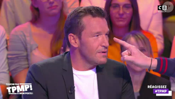 Benjamin Castaldi dans "Touche pas à mon poste", le 7 octobre 2019, sur C8