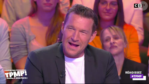 Benjamin Castaldi dans "Touche pas à mon poste", le 7 octobre 2019, sur C8