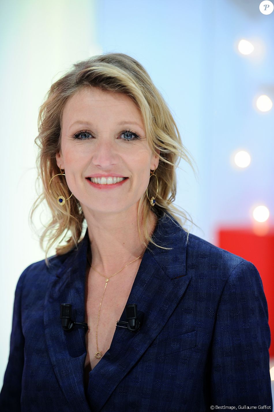 Exclusif - Alexandra Lamy - Enregistrement de l'émission ...