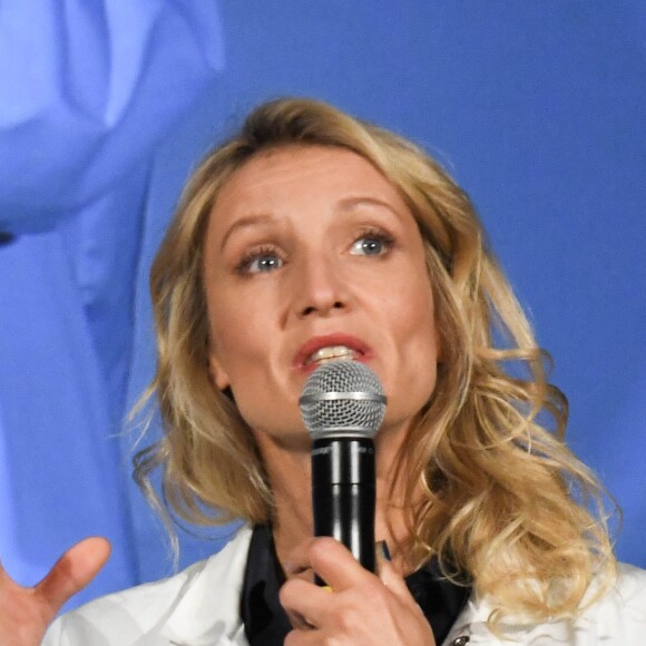 Alexandra Lamy, marraine du Pasteurdon 2019 - People lors du lancement de la 13e édition du Pasteurdon à l'Institut Pasteur à Paris. Le 9 octobre 2019 © Coadic Guirec/Bestimage