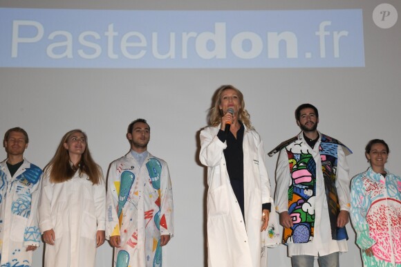 Alexandra Lamy, marraine du Pasteurdon 2019 - People lors du lancement de la 13e édition du Pasteurdon à l'Institut Pasteur à Paris. Le 9 octobre 2019 © Coadic Guirec/Bestimage