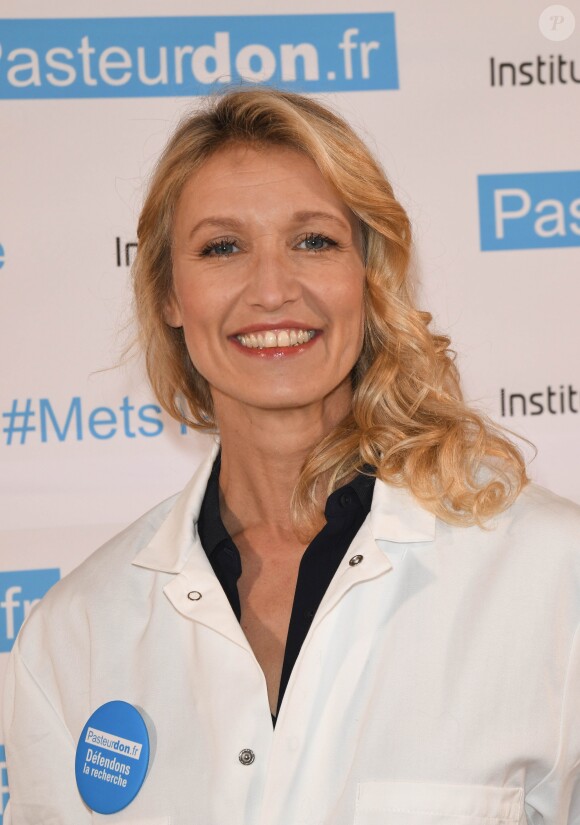 Alexandra Lamy, marraine du Pasteurdon 2019 - People lors du lancement de la 13e édition du Pasteurdon à l'Institut Pasteur à Paris. Le 9 octobre 2019 © Coadic Guirec/Bestimage