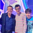 Jean-Luc Reichmann avec Paul et sa famille, dans "Les 12 Coups de midi", le 22 mai 2019