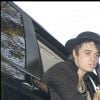 Pete Doherty arrive à Londres, en 2007. 