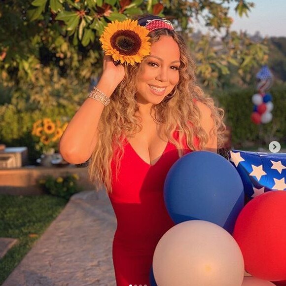 Mariah Carey. Juillet 2019.