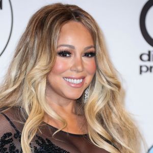 Mariah Carey au photocall de la pressroom des American Music Awards au théâtre Microsoft à Los Angeles le 9 octobre 2018.