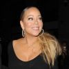 Mariah Carey arrive à minuit au restaurant Novikov à Londres, le 27 mai 2019.