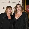 Michèle Bernier et sa fille Charlotte Gaccio lors de la 31ème cérémonie des Molières 2019 aux Folies Bergère à Paris, France, le 13 mai 2019. © Coadic Guirec/Bestimage