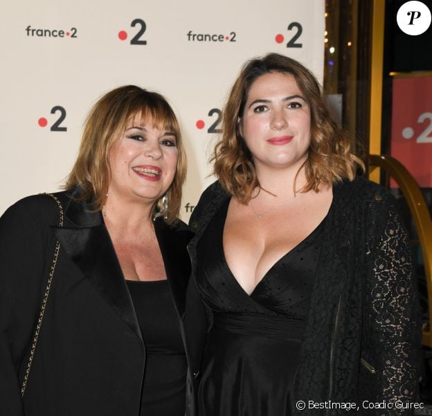 Michèle Bernier et sa fille Charlotte Gaccio lors de la 31ème cérémonie des Molières 2019 aux Folies Bergère à Paris, France, le 13 mai 2019. © Coadic Guirec/Bestimage