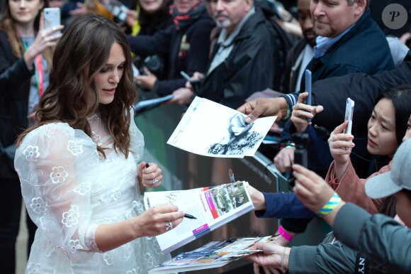 Keira Knightley à la première d'"Official Secrets" à Londres le 10 octobre 2019.