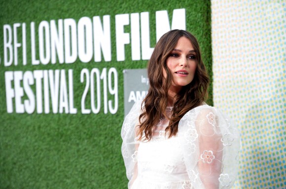 Keira Knightley à la première d'"Official Secrets" à Londres le 10 octobre 2019.