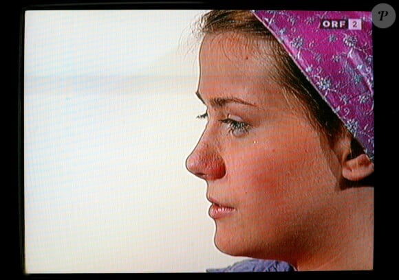 Natascha Kampusch en 2006 à Vienne- Première interview de la jeune femme après avoir été gardée captive par Wolfgang Priklopil pendant huit ans.