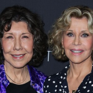 Lily Tomlin, Jane Fonda - Photocall de la série "Grace et Frankie" au Paleyfest 2019 à Hollywood. Le 16 mars 2019 Hollywood