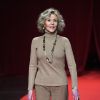 Jane Fonda - Cérémonie de clôture du 10ème Festival Lumière à la Halle Tony Garnier à Lyon le 21 octobre 2018. © Giancarlo Gorassini/Bestimage