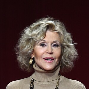 Jane Fonda - Cérémonie de clôture du 10ème Festival Lumière à la Halle Tony Garnier à Lyon le 21 octobre 2018. © Giancarlo Gorassini/Bestimage