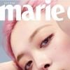 La chanteuse de K-Pop Sulli, retrouvée morte le 13 octobre 2019, sur Instagram. Couverture de "Marie Claire" version Corée du sud.