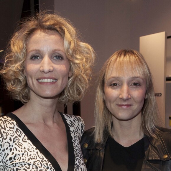 Alexandra et Audrey Lamy - Inauguration de la boutique " Leonard " a Paris Le jeudi 21 Mars 2013