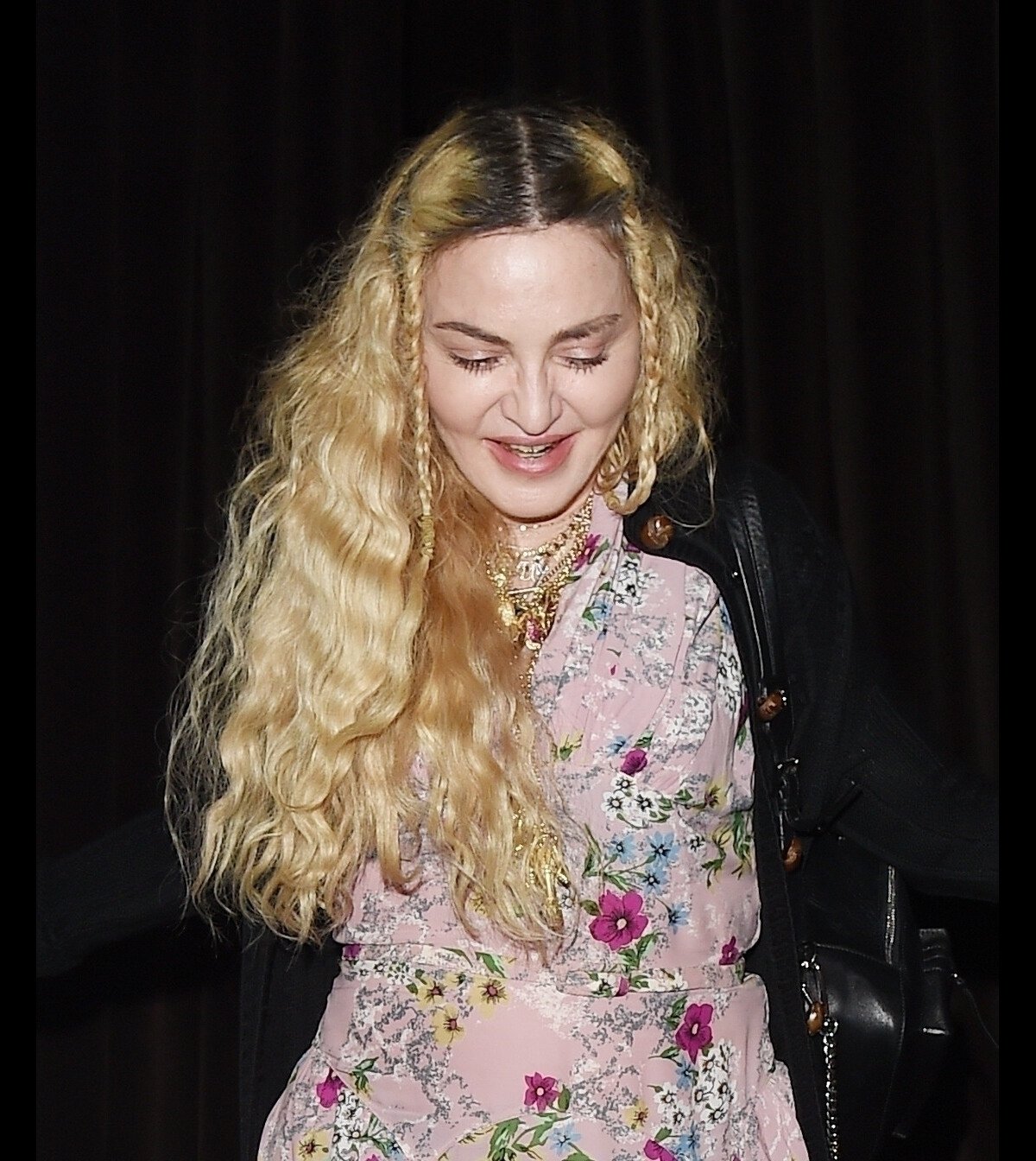 Photo Exclusif Madonna La Sortie Du Restaurant Casa Cruz Avec Un