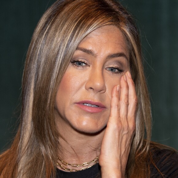 Jennifer Aniston en close-up au Wallis Annenberg Center à Los Angeles, le 11 septembre 2019.