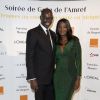 Exclusif - Sylvère-Henry Cissé et Diara Ndiaye assistent à la soirée de gala de l'AMREF "Les femmes au coeur de la santé en Afrique" au Pavillon Cambon Capucines à Paris, le 15 octobre 2019.