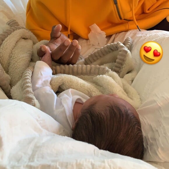 Amber Rose, son compagnon et son nouveau né- 15 octobre 2019.