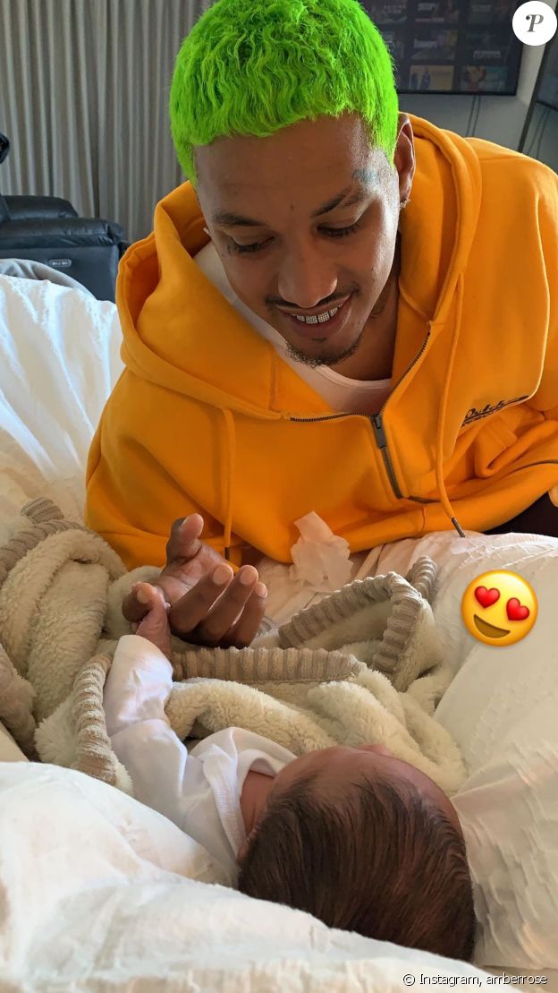 Alexander Edwards et son fils, Slash Electric, le 15 octobre 2019.