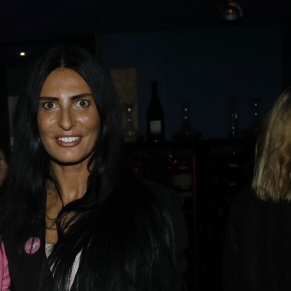 Exclusif - Fabienne Carat, Sylvie Ortega Munos - Soirée de la 6ème édition du cocktail "A Claudine" au profit de l'association "RoseUp" au restaurant "Mon Paris!" à Paris. Le 14 octobre 2019 © Christophe Clovis / Bestimage