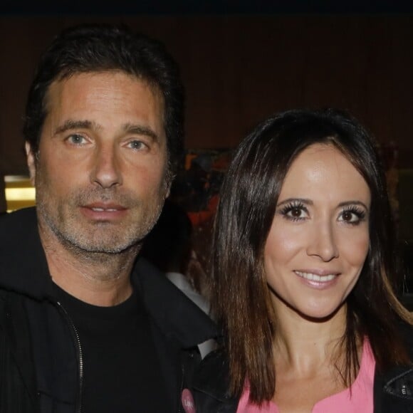 Exclusif - Richard Orlinski, Fabienne Carat - Soirée de la 6ème édition du cocktail "A Claudine" au profit de l'association "RoseUp" au restaurant "Mon Paris!" à Paris. Le 14 octobre 2019 © Christophe Clovis / Bestimage