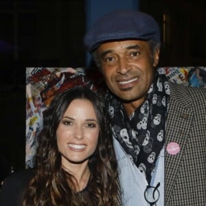 Exclusif - Capucine Anav, Yannick Noah - Soirée de la 6ème édition du cocktail "A Claudine" au profit de l'association "RoseUp" au restaurant "Mon Paris!" à Paris. Le 14 octobre 2019 © Christophe Clovis / Bestimage Depuis 6 ans, Esther Meyniel, fondatrice de l'agence Tess’Art Communication récolte des fonds afin d’aider à la lutte contre le cancer et pour le mieux-être des malades. En sa mémoire, elle a baptisé son action « A Claudine » en hommage à sa mère, décédée quand elle avait 20 ans. Pour cela, cette communicante réunie de nombreuses personnalités et s’entoure de personnes qui se battent pour la même cause afin de faire de cet événement du coeur un rendez-vous annuel fort qui puisse, chaque année, en clôture du mois Octobre Rose, apporter une aide significative à une association. C’est le restaurant MonParis!, qui recevait la nouvelle édition Octobre Rose avec les partenaires, René Furterer, Les bougies de Charroux, July Of St Barth, Valmont.. Cette année les profits sont reversés à l'association RoseUp l'association permet aux femmes confrontées à un cancer de poursuivre leur vie de femme, d’épouse, de mère et de professionnelle pendant et après les traitements mais aussi de se sentir moins seule face à la maladie en leur permettant d’appartenir à une communauté. Fabienne Carat, marraine de la soirée  Exclusive - No Web No Blog pour Belgique et Suisse14/10/2019 - Paris